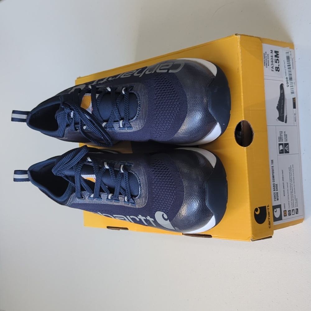Carhartt Force nano composite toe work shoe size 8.5